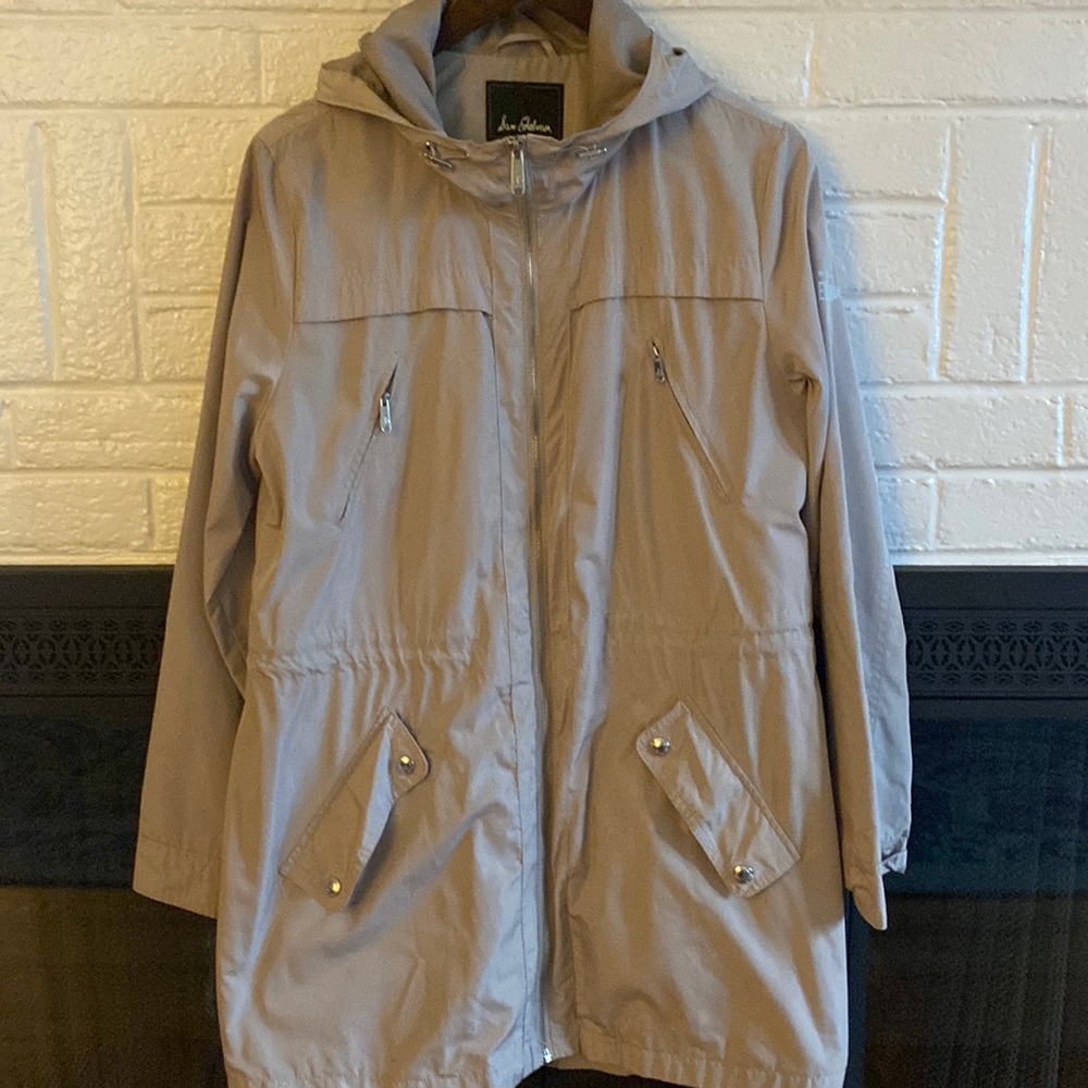 Sam Edelman lightweight coat with drawstring waist